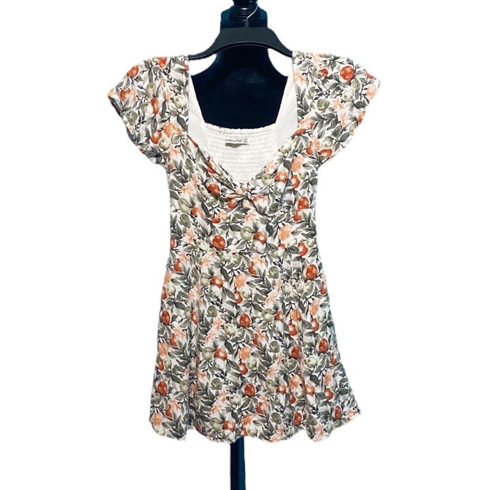 Abercrombie & Fitch Petite Fruit Themed Dress - Size Extra Small Petite